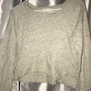 Cropped sweatshirt